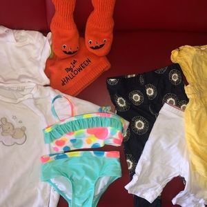 25 pieces 3-6 months baby girl cloth BUNDLE!